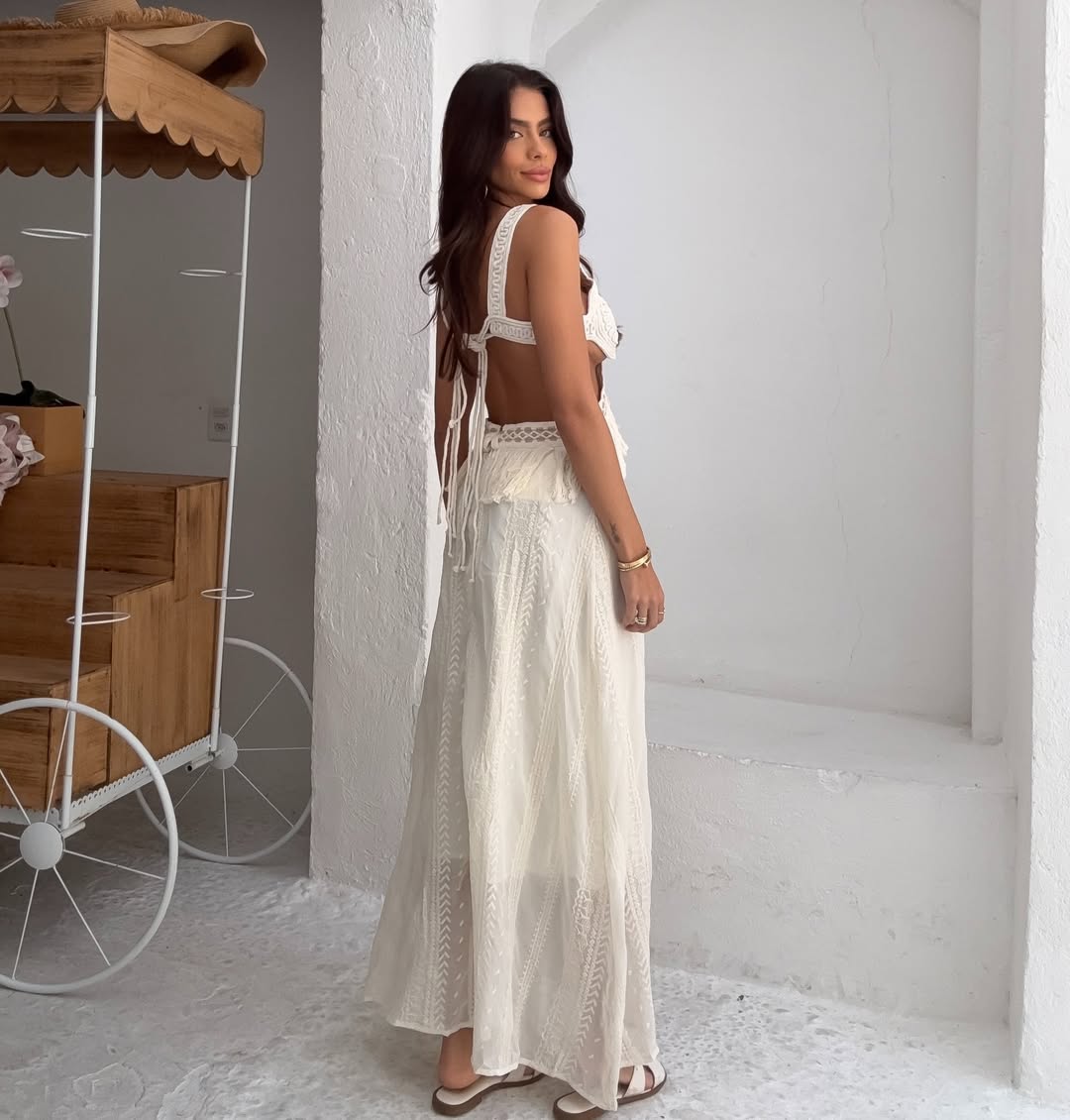 Vestido Couture - Marfim